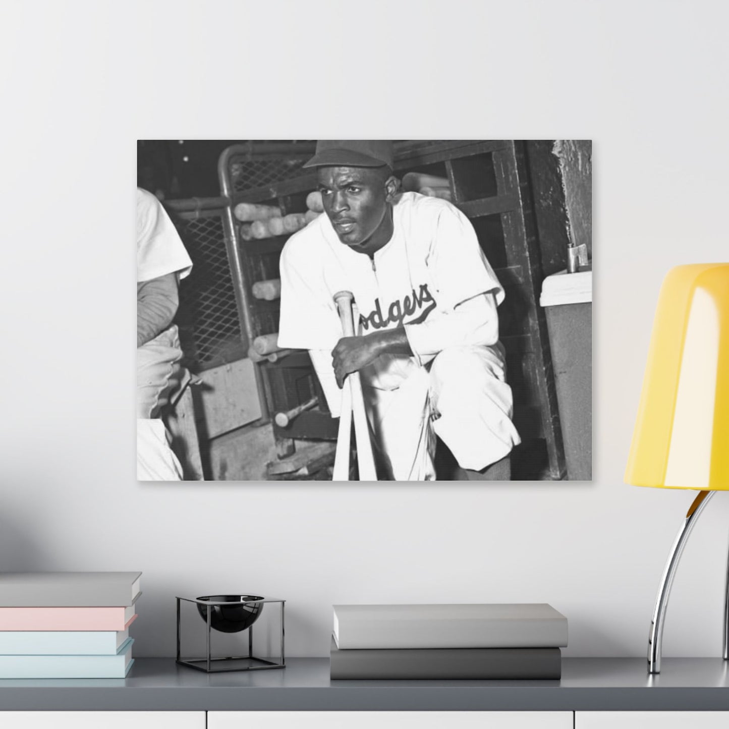 JACKIE BREAKS THE COLOR BARRIER